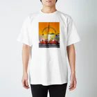 CyberArmadilloの湘南藤沢（2430）夕焼けコレクション Regular Fit T-Shirt