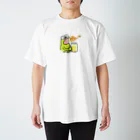 えほんのpenpen草 【nazuna】のプハーッ🍺ケロ　 Regular Fit T-Shirt