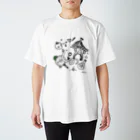 ウラケンストアのアノマロカリスと万有引力 Regular Fit T-Shirt