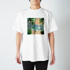 Paradise ExploreのPalm Breeze Bliss Regular Fit T-Shirt