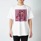 ゆるふわんにゃんのPOPDogピンク Regular Fit T-Shirt