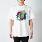 password公式グッズショップのThe eyes gazes -Ver. Borneo- Regular Fit T-Shirt