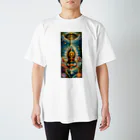 Tomohito Ichinoseの開運　曼荼羅樹 Regular Fit T-Shirt