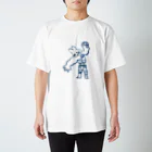 mabo_familyshopのムキムキ兎 Regular Fit T-Shirt