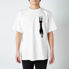 3ko4baSHOPの靴下猫 Regular Fit T-Shirt