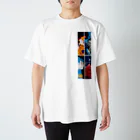 cuuyabowの国芳写楽歌麿北斎マトリックス Regular Fit T-Shirt