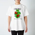 kaisei_seachildのsnake rose🐍 Regular Fit T-Shirt