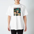 NEOTOKYO GIRLのNEOTOKYO_AGAVE GIRL  Regular Fit T-Shirt
