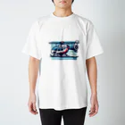 takejijiのAIで描いたヘリコプター Regular Fit T-Shirt