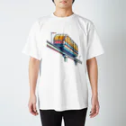 takejijiのAIで描いたモノレール Regular Fit T-Shirt