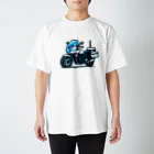 takejijiのAIで描いた白バイ Regular Fit T-Shirt