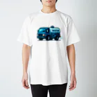 takejijiのAIで描いた散水車 Regular Fit T-Shirt