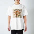 かわいいずふぁくとりーのムギュリちゃん（Mugyuri） Regular Fit T-Shirt