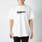 ホッピーハウス美好 @住吉のHOPPY_黒字 Regular Fit T-Shirt