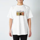松洋堂/SYOYODO　SUZURI店の【ドーナツ倶楽部】オリジナルTシャツB - White Regular Fit T-Shirt