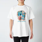 ワッペンアニマルワールドのイルカちゃんスカイミント（ワッペンアニマル） Regular Fit T-Shirt