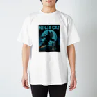 Atena-DesighnのNINJA CAT（1）忍者猫 Regular Fit T-Shirt