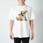 ぺろぺろぺろぺろ【せいこせんせい】の柴犬　えらい！【せいこせんせい】 Regular Fit T-Shirt