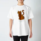 SandyLabのTwisted Cat® （ねじ猫）Tシャツ – いいね、そのかんちがい系 Regular Fit T-Shirt