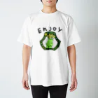水仙舎のエンジョイおじさん Regular Fit T-Shirt