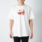 ソーメンズのかわうそりんごぐるぐる Regular Fit T-Shirt