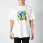 タケウマデザインの春夏秋冬「夏」 Regular Fit T-Shirt
