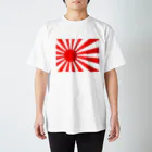 旭日ショップの【左右反転】旭日旗Tシャツ　左寄せ Regular Fit T-Shirt