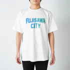 JIMOTOE Wear Local Japanの藤沢市 FUJISAWA CITY Regular Fit T-Shirt