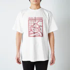 miya's shopの温泉愛好倶楽部(朱) Regular Fit T-Shirt