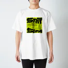 GEEKS COUNTER ATTACKのSTAY SOFA(yellow) Regular Fit T-Shirt