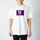 猫　ネコ　ねこの爆音ロック猫 Regular Fit T-Shirt