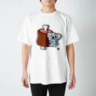 ブラックマスクの食いしんぼうコアラ Regular Fit T-Shirt