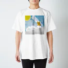 mapechiのトラネコしまお、くもを越える Regular Fit T-Shirt