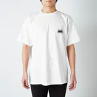 ともえのえ - 柴犬とか動物色々の柴犬に踏まれちゃった（黒柴バージョン） Regular Fit T-Shirt