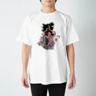 WAZAOGIYAのバカは〇ななきゃなおらねえ Regular Fit T-Shirt