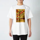 YS VINTAGE WORKSのフランス・ポー アールデコ　レトロ自転車 Regular Fit T-Shirt