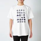 オガサワラミチの様々なきのこ Regular Fit T-Shirt