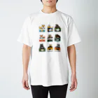 ちなきのこの野生動物缶9点セット Regular Fit T-Shirt