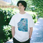 Wall Art ProjectのWAF Tシャツ　大小島真木 ver.1 Regular Fit T-Shirt