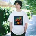 CoffeePixelのPixelBrew Cup（ピクセルブリューカップ） - クリエイティブな一杯で毎日を彩ろう Regular Fit T-Shirt