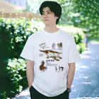 ねずりすSHOPのムササビだ！！ Regular Fit T-Shirt