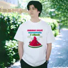 キッズモード某のスイカクライミング(空なし、雲フチありVr） Regular Fit T-Shirt