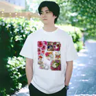 白石拓也のボールペン画と可愛い動物 Regular Fit T-Shirt