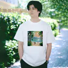 Paradise ExploreのPalm Breeze Bliss Regular Fit T-Shirt