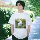 しろこまやのうさぎのお散歩 Regular Fit T-Shirt