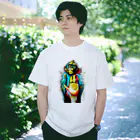 クレイジーモンキーズの「ROCK'N'MONKEY」 Regular Fit T-Shirt