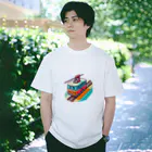 takejijiのAIで描いたケーブルカー Regular Fit T-Shirt