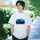 takejijiのAIで描いた散水車 Regular Fit T-Shirt