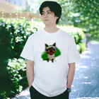 猫T専門店【青い猫ギャラリー】の青い瞳のシャム猫 Regular Fit T-Shirt