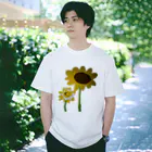 ASD そうちゃんの絵たちのそうちゃんのひまわり Regular Fit T-Shirt